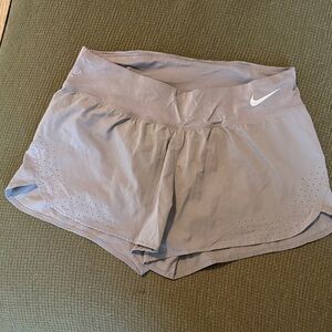 Nike Women's Athletic Light Gray Shorts